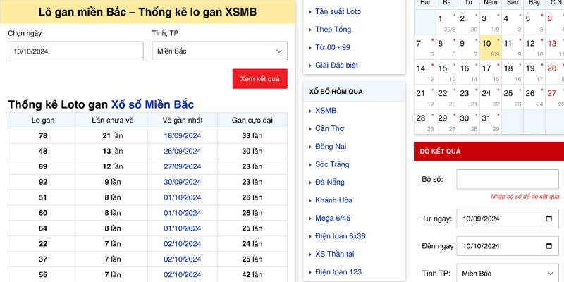 Soi lô gan - gan cực đại chốt số 5 ngày